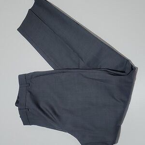 Michael Strahan Collection Flat Front Charcoal Dress Pants 36x32